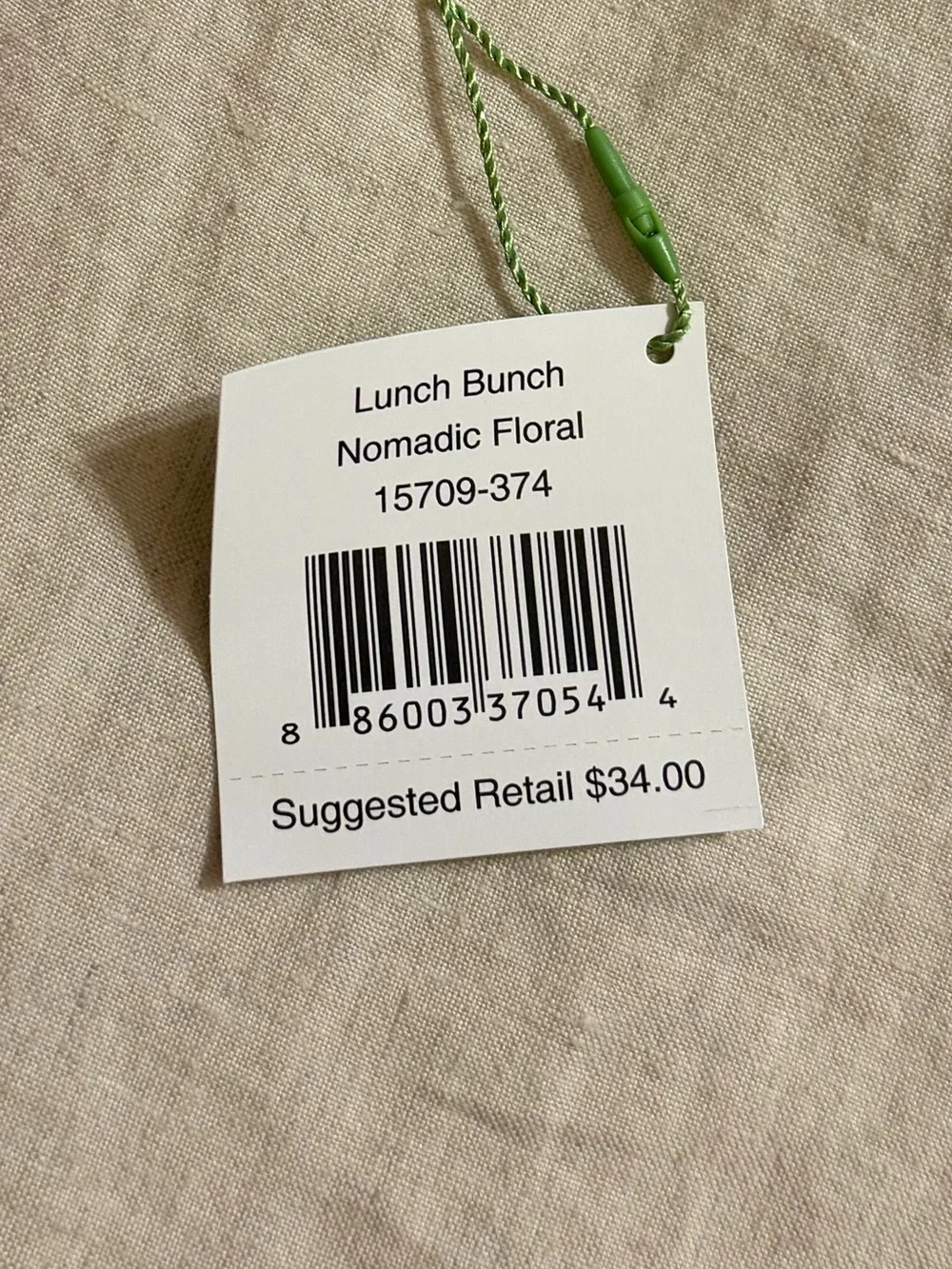 Vera Bradley Floral Quilted Lunch Bag